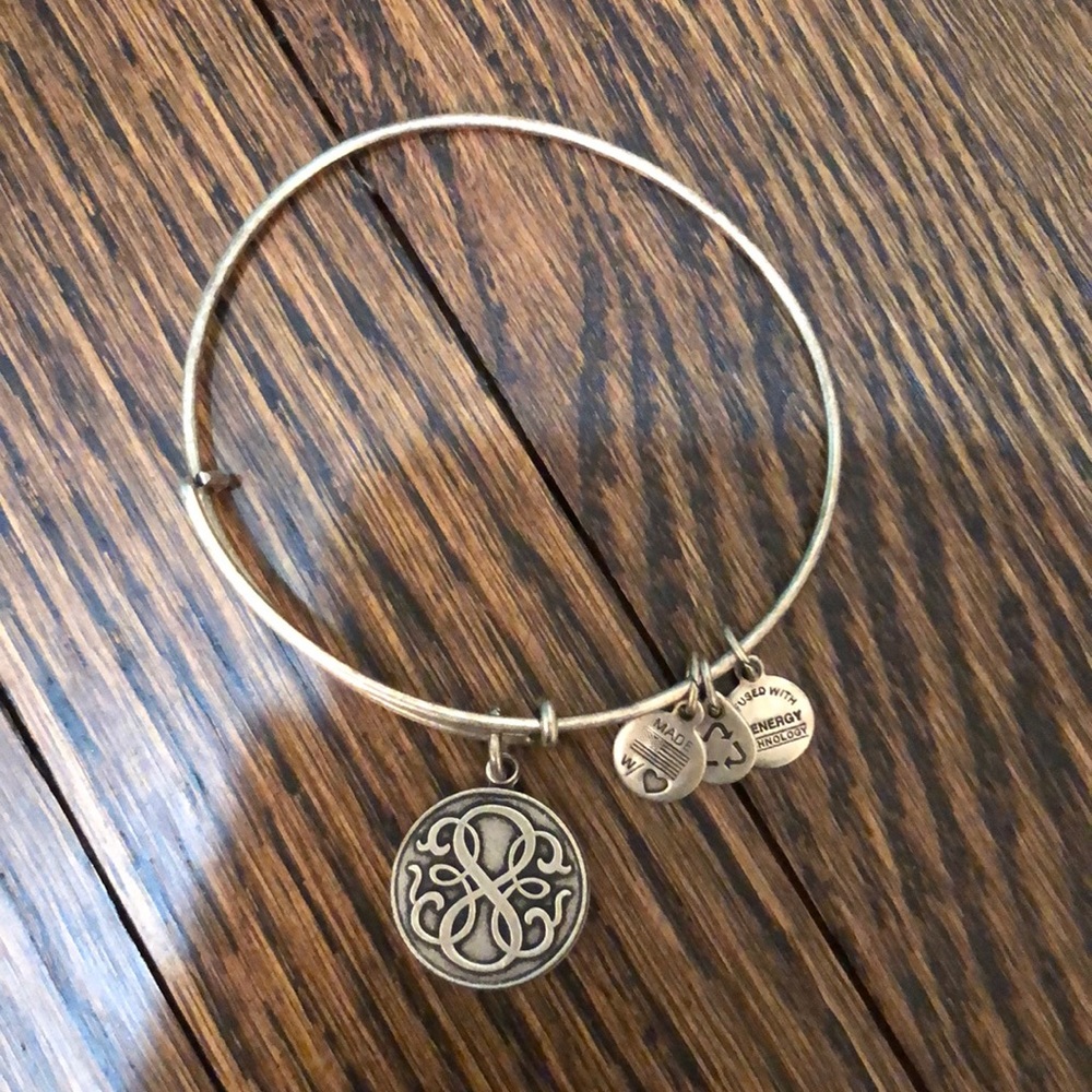 alex and ani silver bracelet